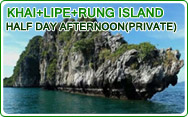 3 Island Khai Lipe and Rung Island Half Day Trip