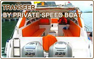 Transfer by Private Speed Boat
