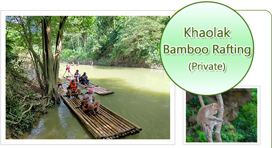 Khaolak Bamboo Rafting Private Trip