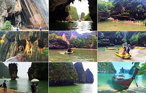 Longtail Boat Charter to The Island
