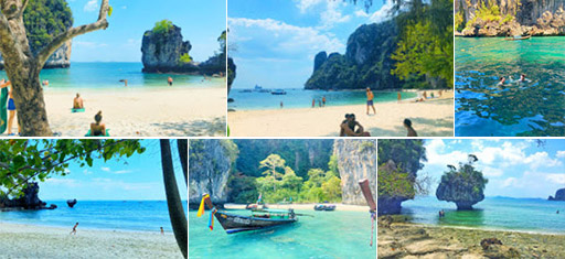 Longtail Boat Charter to The Island